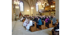 Festgottesdienst zum 50jahrigen Priesterjubiläum von Stadtpfarrer i.R. Geistlichen Rat Ulrich Trzeciok (Foto: Karl-Franz Thiede)